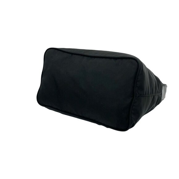 PRADA Black Leather Shoulder Bag - Picture 8 of 10